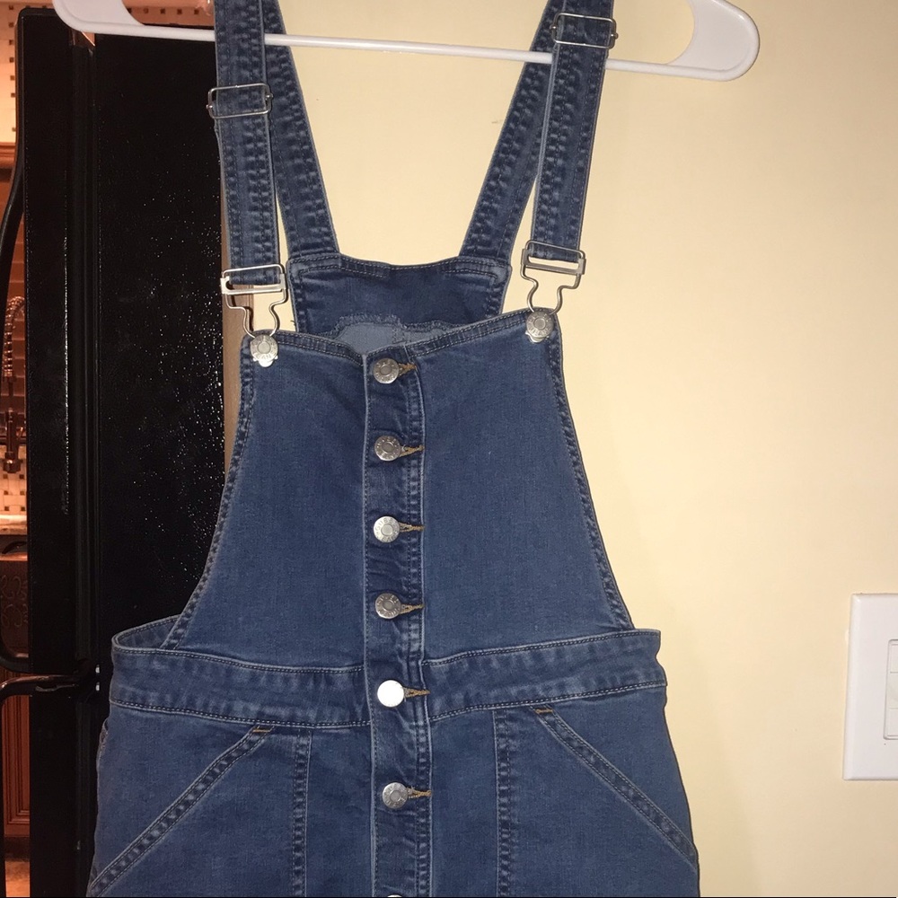 Overall Jean dress